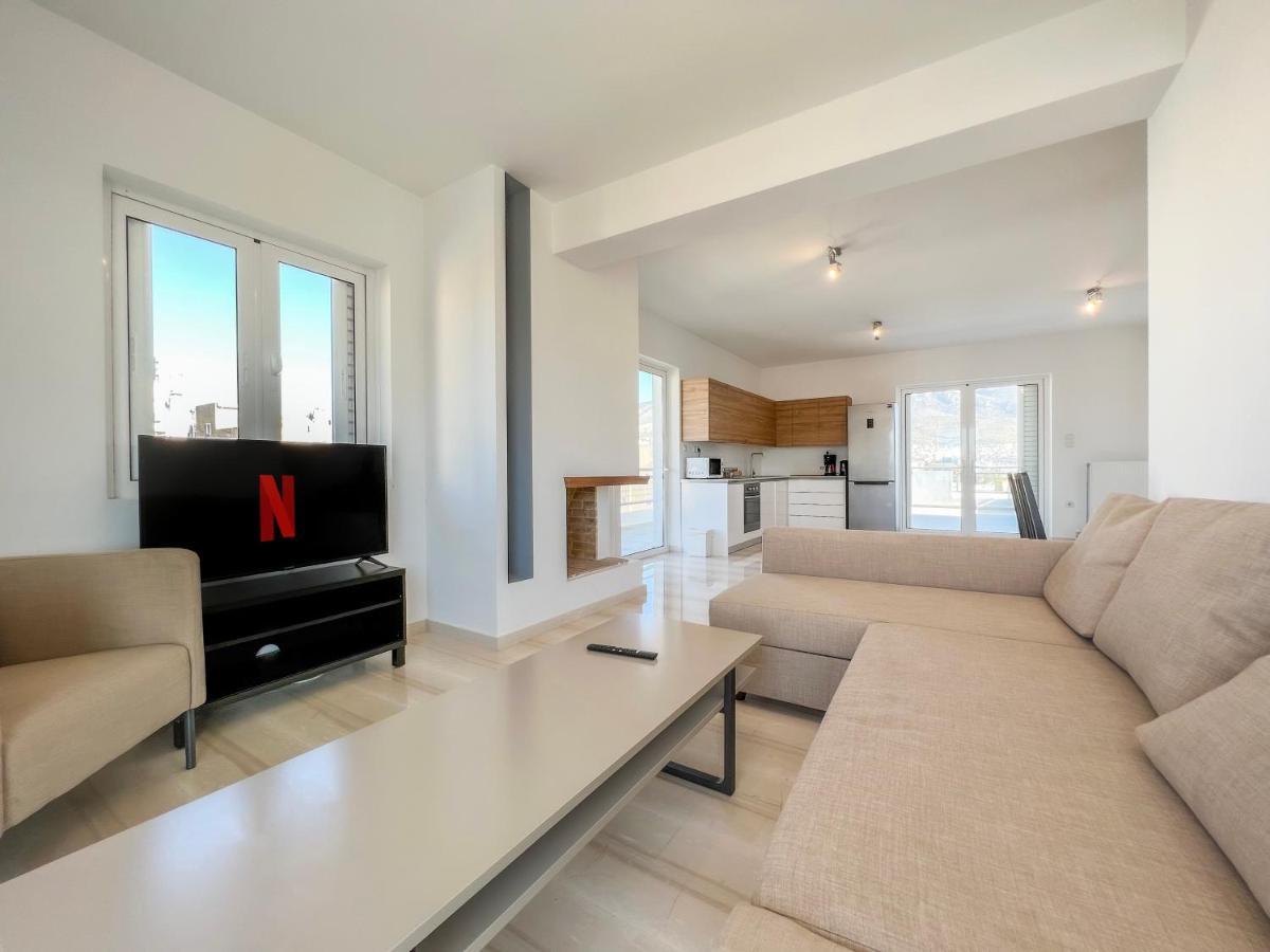 Panoramic Cityscape Maisonette In Agios Dimitrios أثينا المظهر الخارجي الصورة